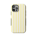 Butter Yellow Stripes | Sunday Best Case Phone Case get.casely Bold Flex + MagSafe® iPhone 12 Pro Max 
