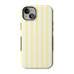 Butter Yellow Stripes | Sunday Best Case Phone Case get.casely Bold Flex + MagSafe® iPhone 14 Plus 