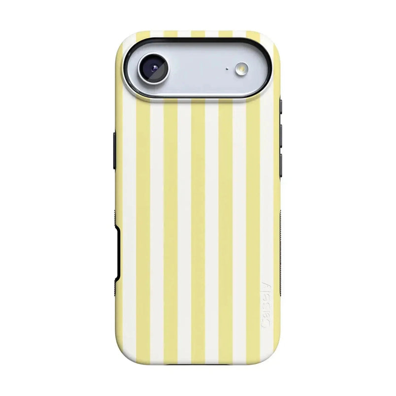 Butter Yellow Stripes | Sunday Best Case Phone Case get.casely Bold Flex + MagSafe® iPhone 17 Air 