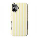 Butter Yellow Stripes | Sunday Best Case Phone Case get.casely Bold Flex + MagSafe® iPhone 17 