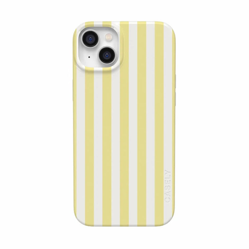 Butter Yellow Stripes | Sunday Best Case Phone Case get.casely Classic + MagSafe® iPhone 14 Plus 
