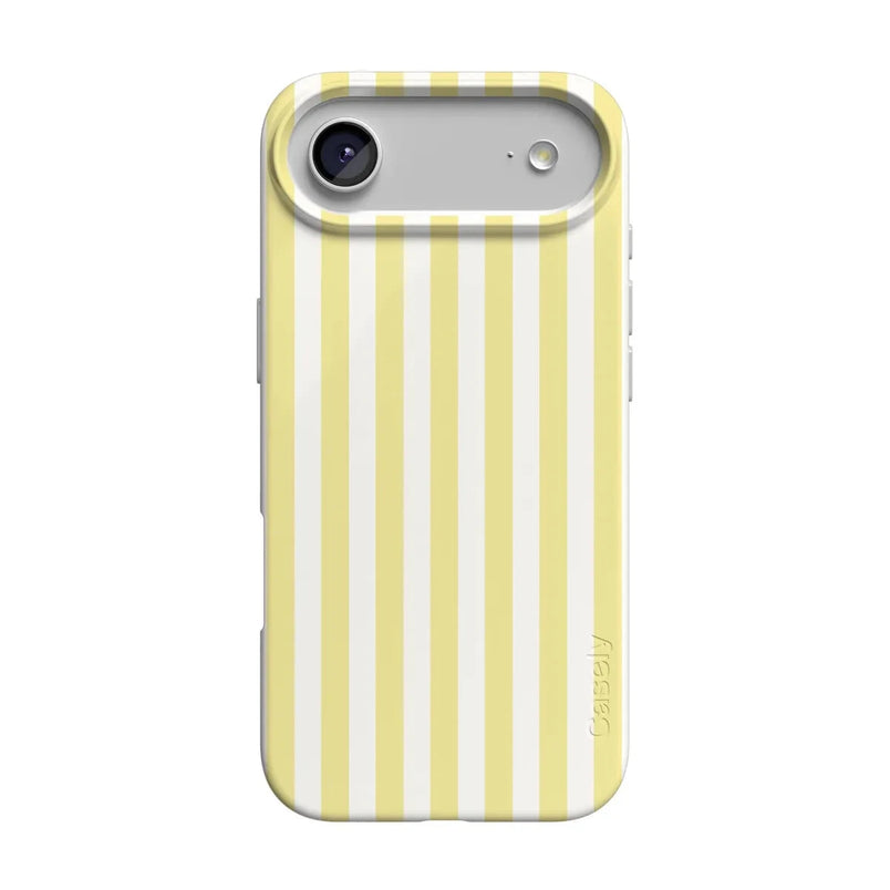 Butter Yellow Stripes | Sunday Best Case Phone Case get.casely Classic + MagSafe® iPhone 17 Air 