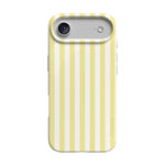Butter Yellow Stripes | Sunday Best Case Phone Case get.casely Classic + MagSafe® iPhone 17 Air 