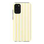 Butter Yellow Stripes | Sunday Best Case Phone Case get.casely Essential Galaxy S20 Plus 
