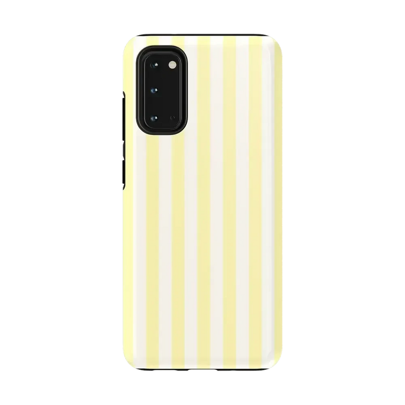 Butter Yellow Stripes | Sunday Best Case Phone Case get.casely Essential Galaxy S20 