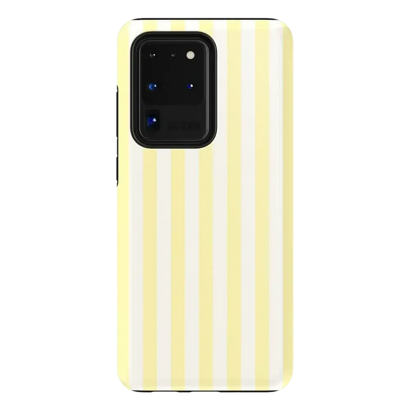 Butter Yellow Stripes | Sunday Best Case Phone Case get.casely Essential Galaxy S20 Ultra 
