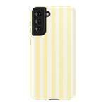 Butter Yellow Stripes | Sunday Best Case Phone Case get.casely Essential Galaxy S21 Plus 