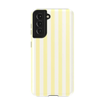 Butter Yellow Stripes | Sunday Best Case Phone Case get.casely Essential Galaxy S21 