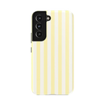 Butter Yellow Stripes | Sunday Best Case Phone Case get.casely Essential Galaxy S22 