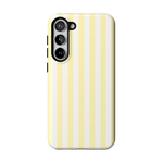 Butter Yellow Stripes | Sunday Best Case Phone Case get.casely Essential Galaxy S23 Plus 