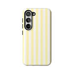 Butter Yellow Stripes | Sunday Best Case Phone Case get.casely Essential Galaxy S23 
