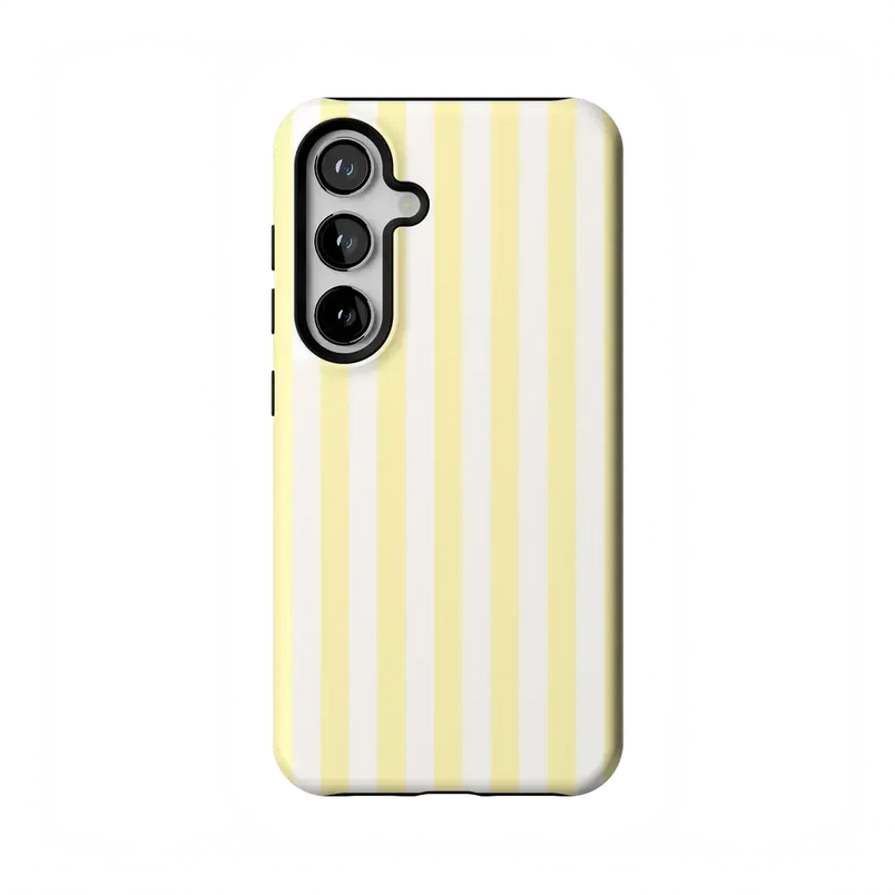 Butter Yellow Stripes | Sunday Best Case Phone Case get.casely Essential Galaxy S24 