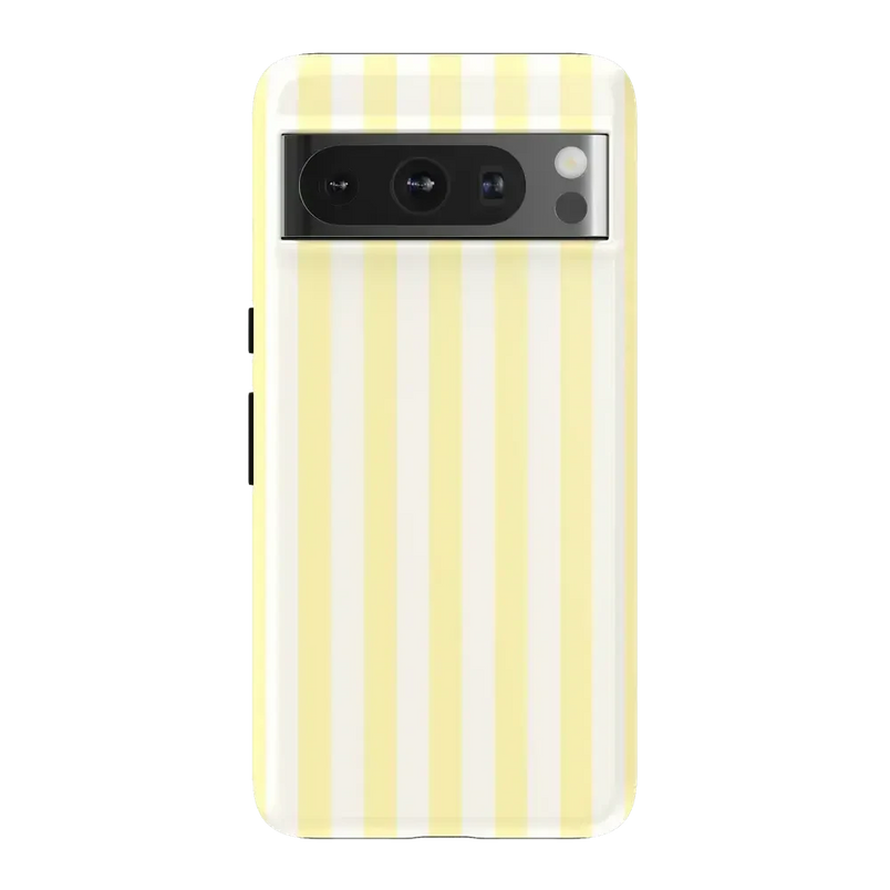 Butter Yellow Stripes | Sunday Best Case Phone Case get.casely Essential Google Pixel 8 Pro 