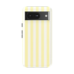 Butter Yellow Stripes | Sunday Best Case Phone Case get.casely Essential Google Pixel 8 