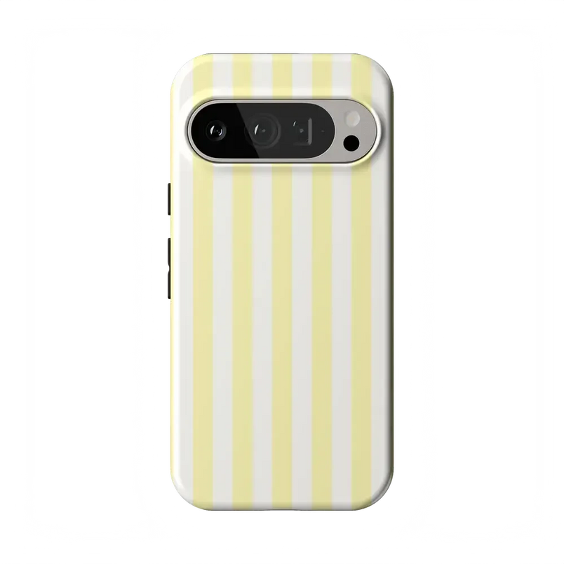Butter Yellow Stripes | Sunday Best Case Phone Case get.casely Essential Google Pixel 9 Pro 