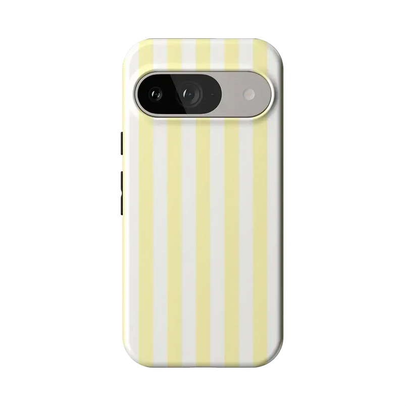 Butter Yellow Stripes | Sunday Best Case Phone Case get.casely Essential Google Pixel 9 