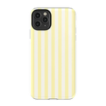 Butter Yellow Stripes | Sunday Best Case Phone Case get.casely Essential iPhone 11 Pro Max 