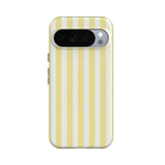 Butter Yellow Stripes | Sunday Best Case Phone Case get.casely Essential + MagSafe® Google Pixel 10 Pro XL 