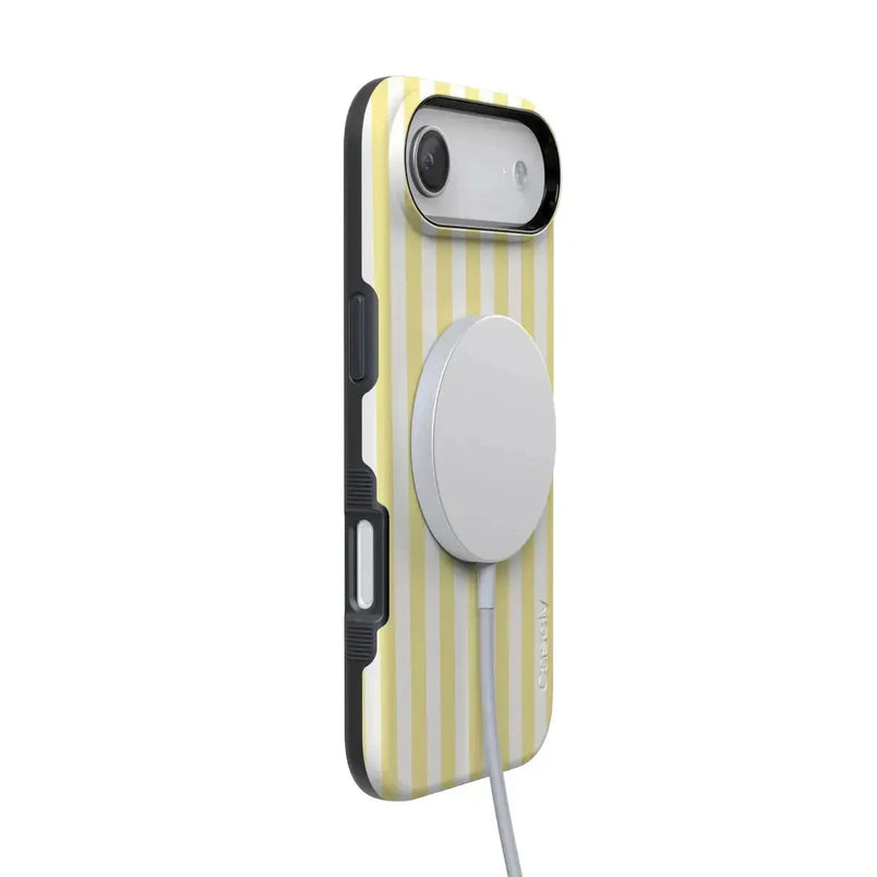 Butter Yellow Stripes | Sunday Best Case Phone Case get.casely 