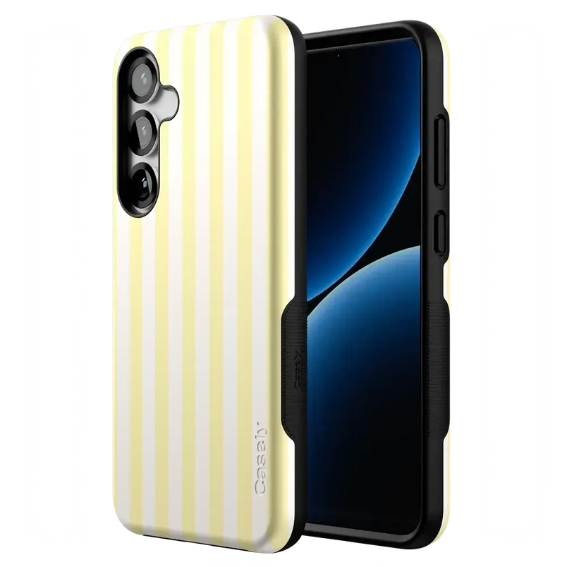 Butter Yellow Stripes | Sunday Best Case Phone Case get.casely 