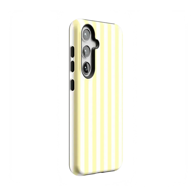 Butter Yellow Stripes | Sunday Best Case Phone Case get.casely 