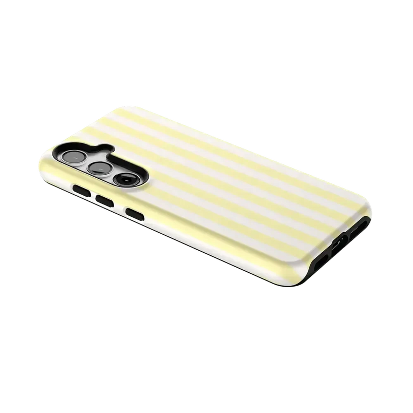 Butter Yellow Stripes | Sunday Best Case Phone Case get.casely 