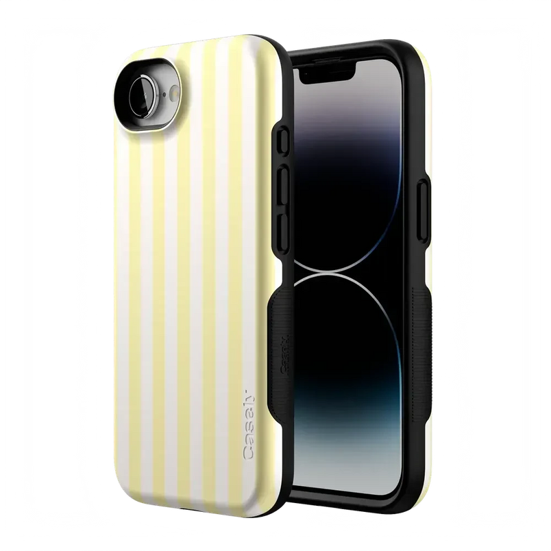Butter Yellow Stripes | Sunday Best Case Phone Case get.casely 