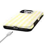Butter Yellow Stripes | Sunday Best Case Phone Case get.casely 