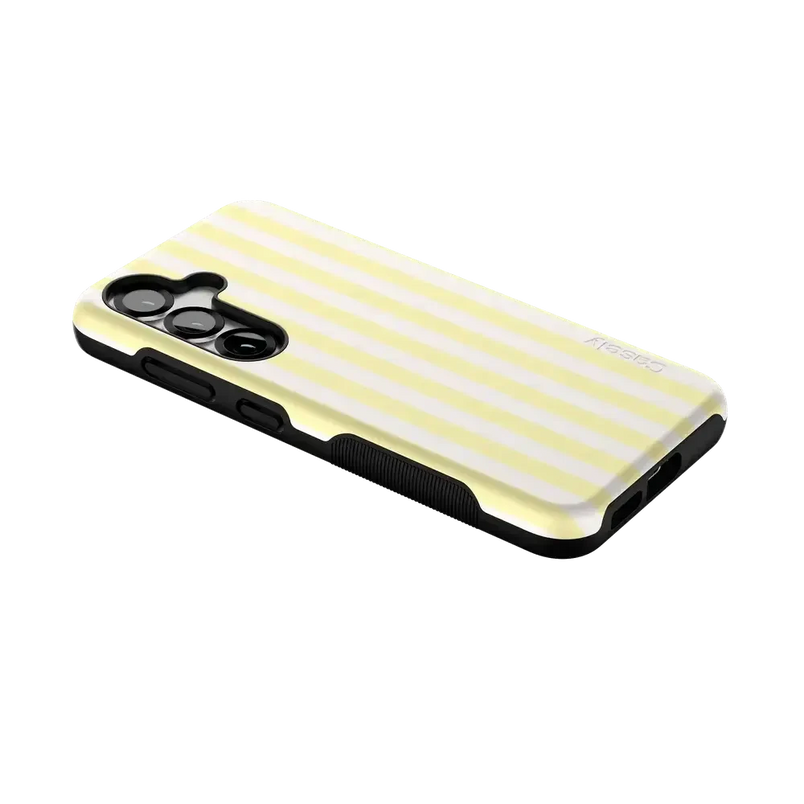 Butter Yellow Stripes | Sunday Best Case Phone Case get.casely 