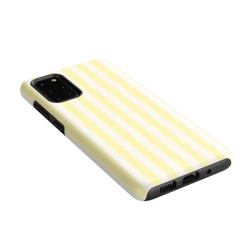 Butter Yellow Stripes | Sunday Best Case Phone Case get.casely 