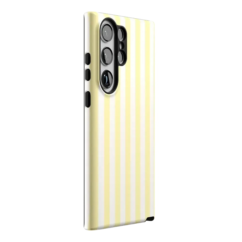 Butter Yellow Stripes | Sunday Best Case Phone Case get.casely 