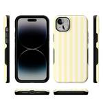 Butter Yellow Stripes | Sunday Best Case Phone Case get.casely 