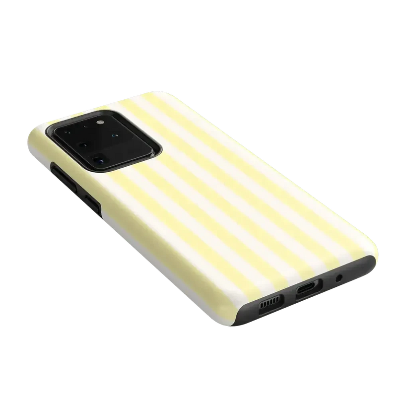 Butter Yellow Stripes | Sunday Best Case Phone Case get.casely 