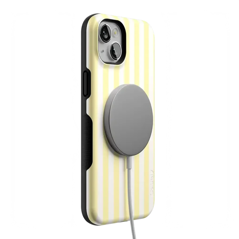 Butter Yellow Stripes | Sunday Best Case Phone Case get.casely 