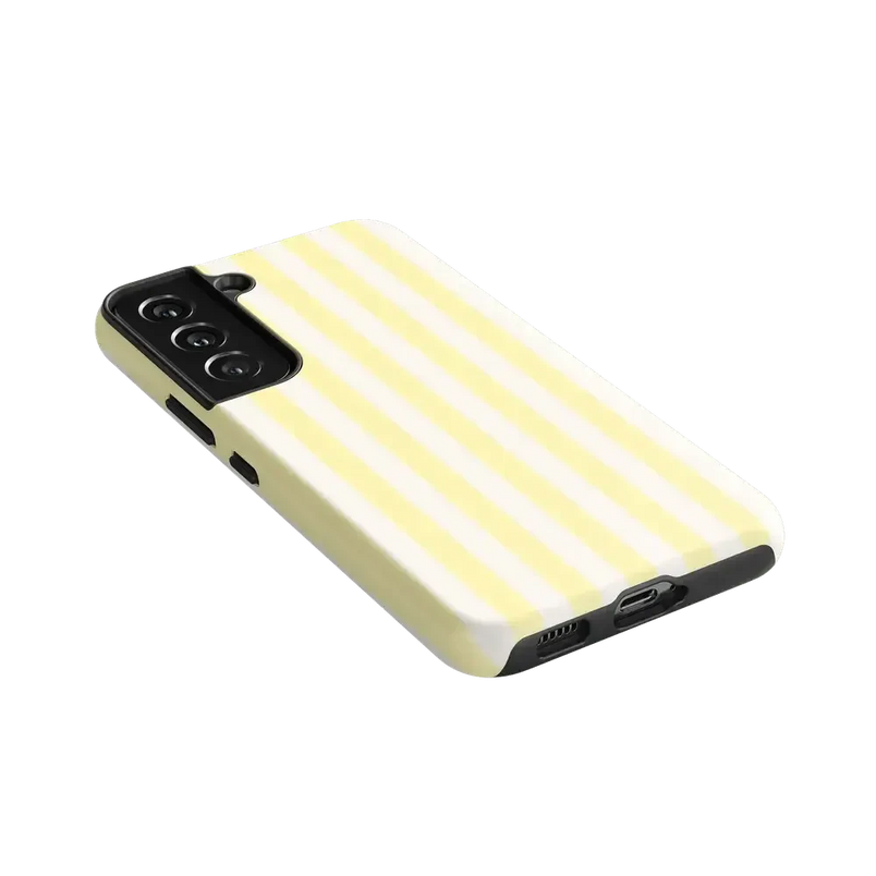 Butter Yellow Stripes | Sunday Best Case Phone Case get.casely 