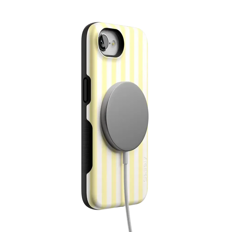 Butter Yellow Stripes | Sunday Best Case Phone Case get.casely 