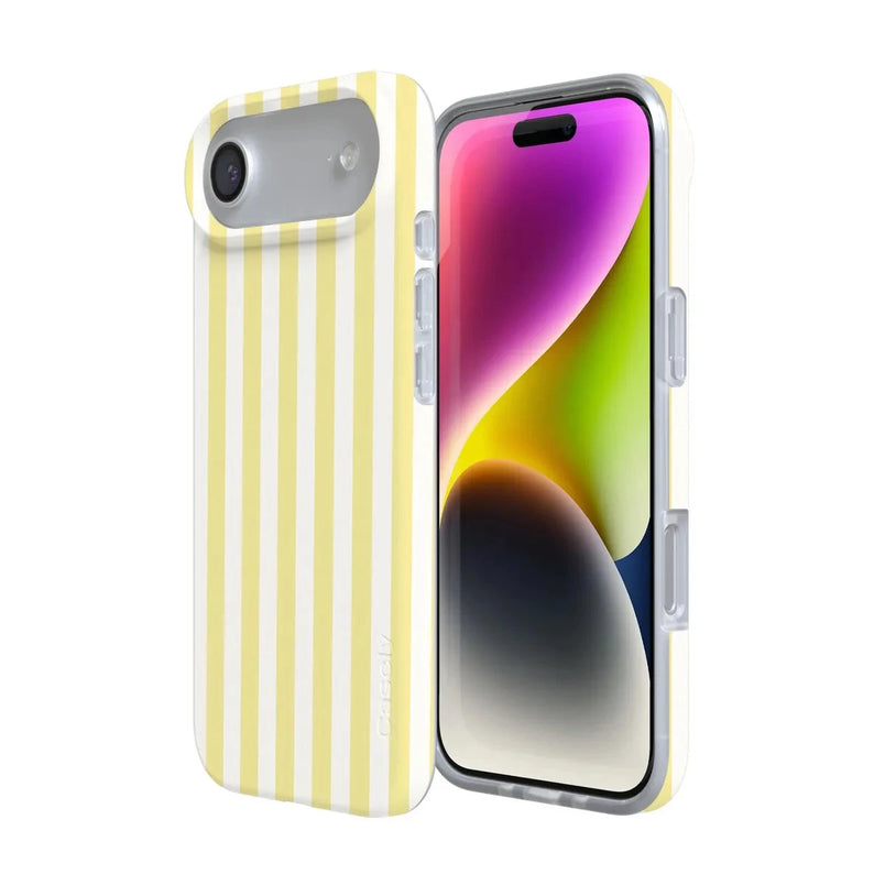 Butter Yellow Stripes | Sunday Best Case Phone Case get.casely 