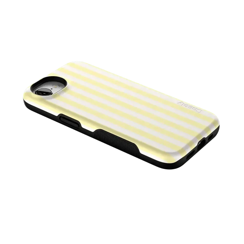 Butter Yellow Stripes | Sunday Best Case Phone Case get.casely 