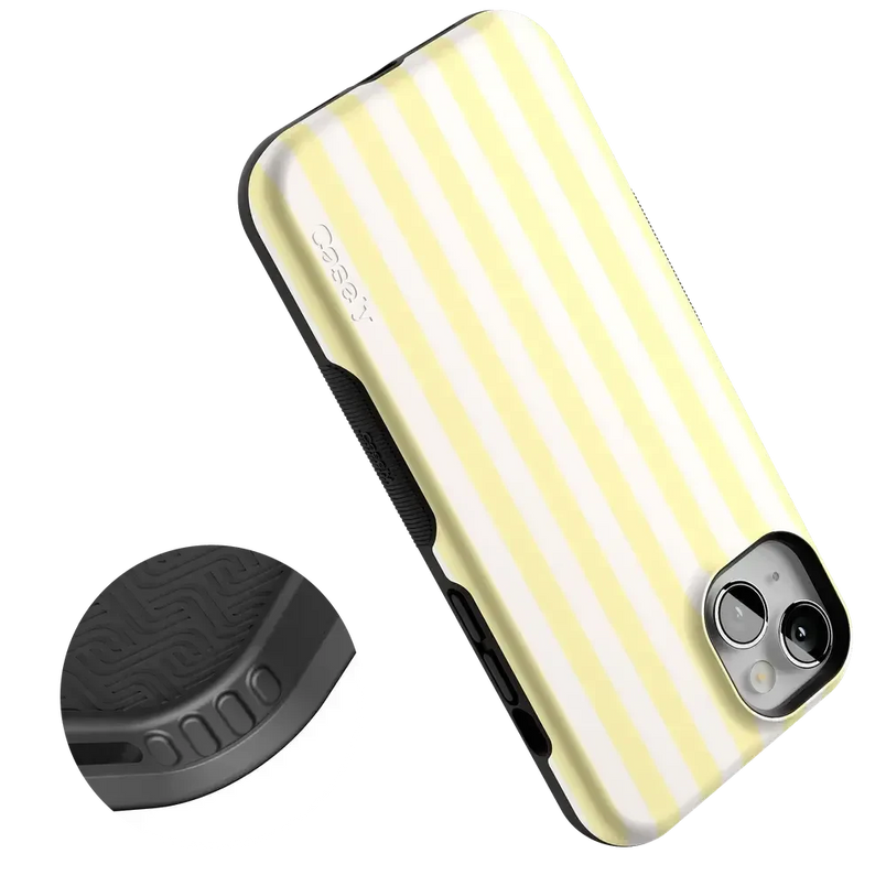 Butter Yellow Stripes | Sunday Best Case Phone Case get.casely 