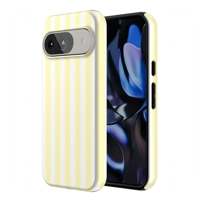 Butter Yellow Stripes | Sunday Best Case Phone Case get.casely 