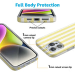 Butter Yellow Stripes | Sunday Best Case Phone Case get.casely 