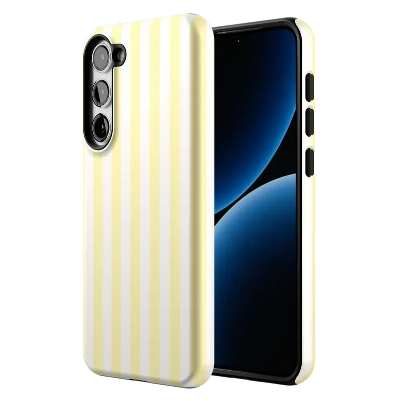 Butter Yellow Stripes | Sunday Best Case Phone Case get.casely 