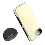 Butter Yellow Stripes | Sunday Best Case Phone Case get.casely 