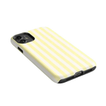 Butter Yellow Stripes | Sunday Best Case Phone Case get.casely 
