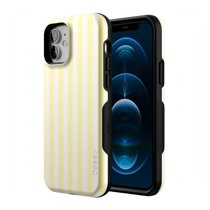 Butter Yellow Stripes | Sunday Best Case Phone Case get.casely 
