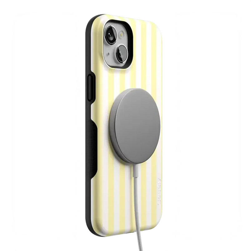 Butter Yellow Stripes | Sunday Best Case Phone Case get.casely 