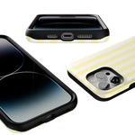 Butter Yellow Stripes | Sunday Best Case Phone Case get.casely 
