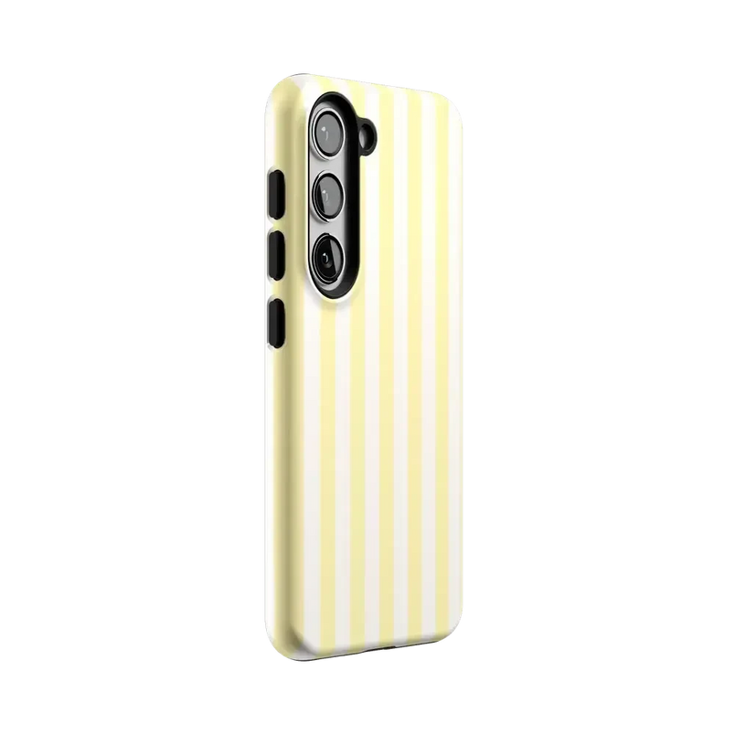 Butter Yellow Stripes | Sunday Best Case Phone Case get.casely 