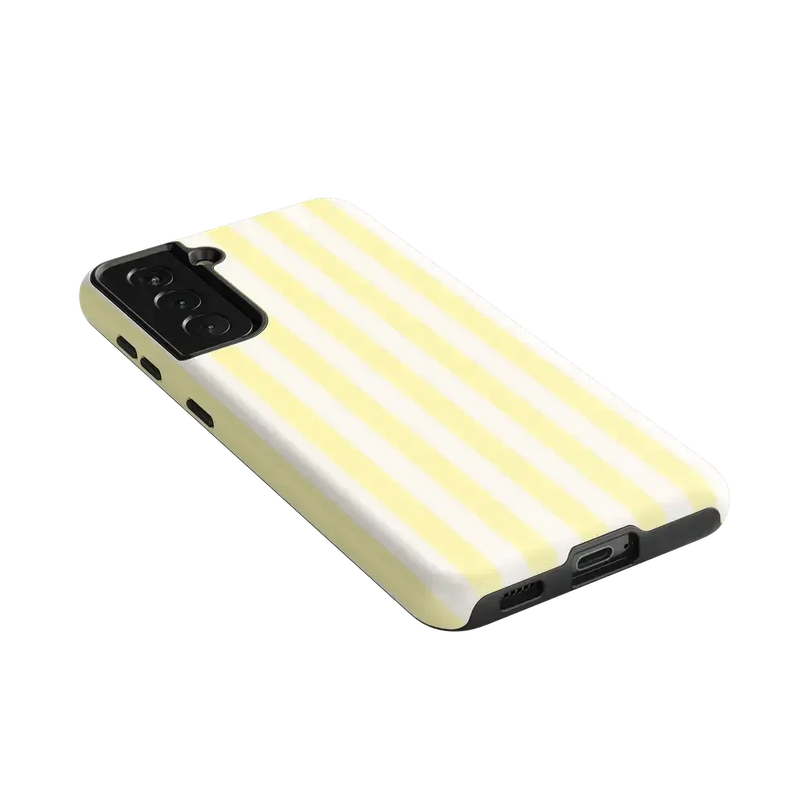 Butter Yellow Stripes | Sunday Best Case Phone Case get.casely 