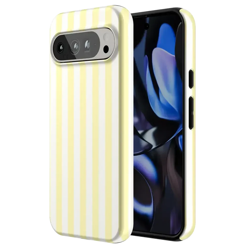 Butter Yellow Stripes | Sunday Best Case Phone Case get.casely 